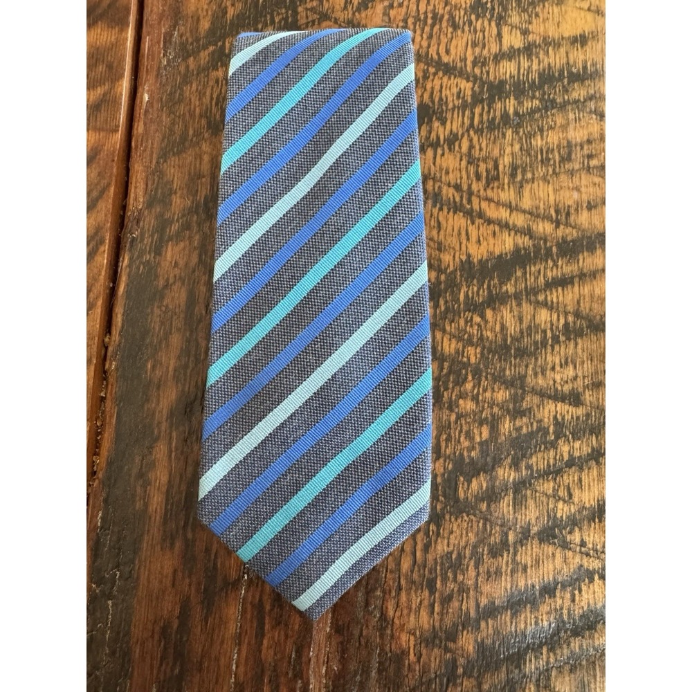 Alfani Blue Stripe Tie